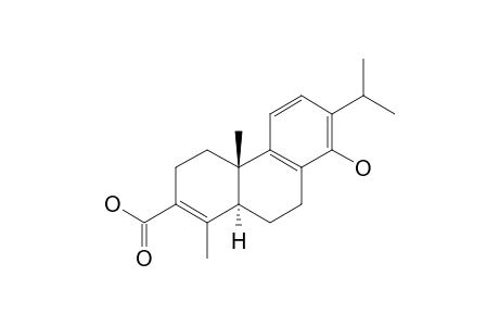 TRIPTININ-B;14-HYDROXY-19-(4->3)-ABEO-ABIETA-3,8,11,13-TETRAEN-19-OIC-ACID