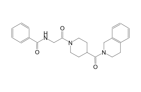 benzamide, N-[2-[4-[(3,4-dihydro-2(1H)-isoquinolinyl)carbonyl]-1-piperidinyl]-2-oxoethyl]-