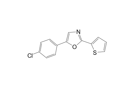 5-(4-Chloro-phenyl)-2-thiophen-2-yl-oxazole
