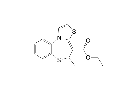 Ethyl 5-methyl-5H-[1,3]thiazolo[2,3-d][1,5]benzothiazepine-4-carboxylate