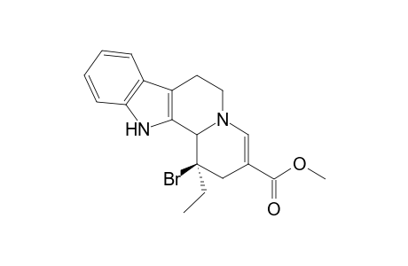 (R)-1-Bromo-1-ethyl-1,2,6,7,12,12b-hexahydro-indolo[2,3-a]quinolizine-3-carboxylic acid methyl ester