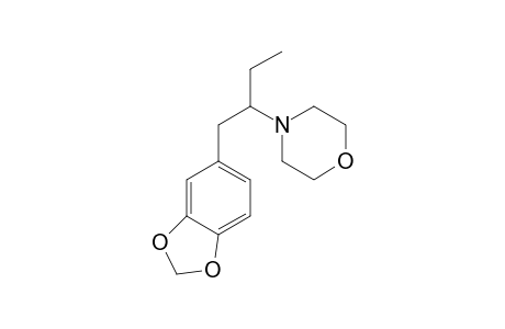 N-[1-(3,4-Methylenedioxyphenyl)but-2-yl]morpholine
