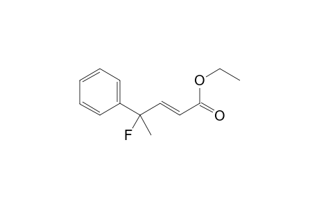 Ethyl (E)-4-fluoro-4-phenylpent-2-enoate