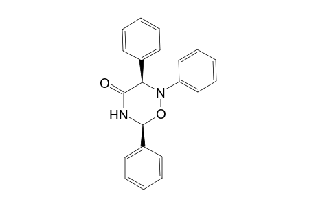 2,3,6-Triphenyl-1-oxa-2,5-diaza-4-oxocyclohexane
