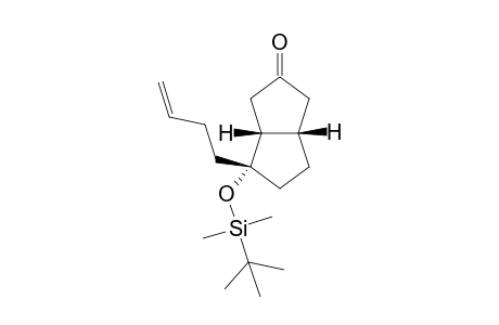 (1R,5S,6R)-6-(But-3'-enyl)-6-(t-butyl)dimethylsilyloxy]bicyclo[3.3.0]octan-3-one