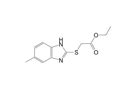 ethyl [(5-methyl-1H-benzimidazol-2-yl)sulfanyl]acetate
