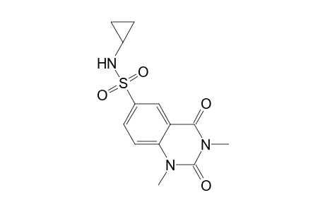 6-Quinazolinesulfonamide, N-cyclopropyl-1,2,3,4-tetrahydro-1,3-dimethyl-2,4-dioxo-
