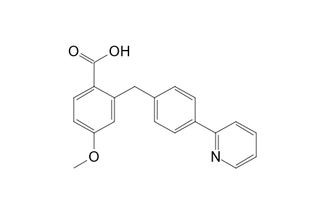 4-methoxy-2-[(4-pyridin-2-ylphenyl)methyl]benzoic acid
