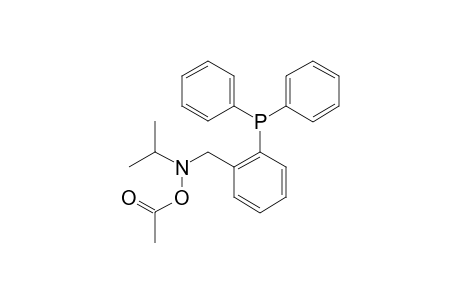 N-[2-(DIPHENYLPHOSPHINO)-BENZYL]-N-ISOPROPYL-O-ACETYLHYDROXYLAMINE