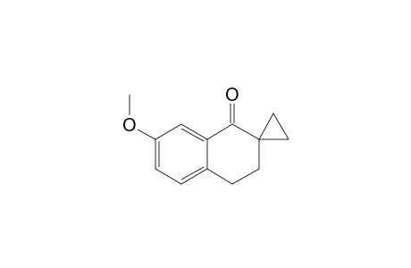 3,4-Dihydro-7-methoxy-1-oxonaphthalene-2(1H)-spiro-cyclopropane