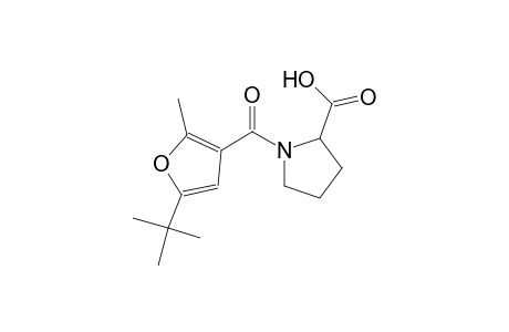 Pyrrolidine-2-carboxylic acid, 1-(5-tert-butyl-2-methy-3-furoyl)-