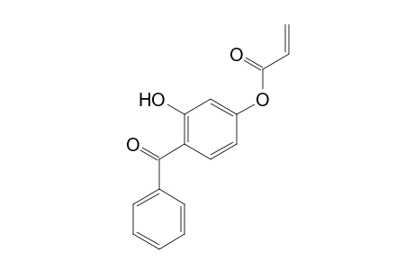 2-Propenoic acid, 4-benzoyl-3-hydroxyphenyl ester