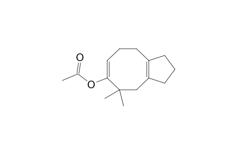 3,3-DimethylBicyclo[6.3.0]undeca-1(8),4-dien-4-yl Acetate