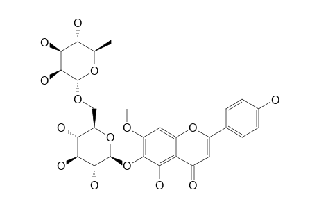 NITENSOSIDE-A;SORBIFOLIN-6-O-ALPHA-RHAMNOPYRANOSYL-(1'''->6'')-BETA-GLUCOPYRANOSIDE