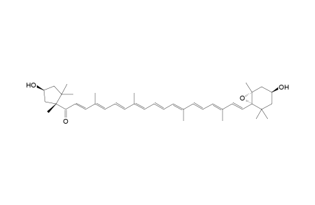 (2E,4E,6E,8E,10E,12E,14E,16E,18E)-1-[(1R,4S)-4-hydroxy-1,2,2-trimethyl-cyclopentyl]-19-[(1R,3S,6S)-3-hydroxy-1,5,5-trimethyl-7-oxabicyclo[4.1.0]heptan-6-yl]-4,8,13,17-tetramethyl-nonadeca-2,4,6,8,10,12,14,16,18-nonaen-1-one