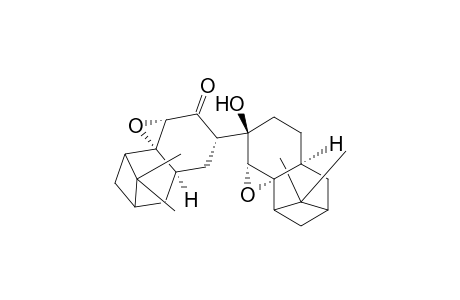 6,8-Methano-3H-naphth[1,8a-b]oxirene, bimol. deriv.