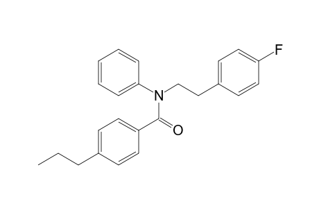 N-[2-(4-Fluorophenyl)ethyl]-N-phenyl-4-propylbenzamide