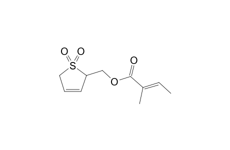 1,1-Dioxide-2,5-dihydrothiophen-2-ylmethyl 2-methyl-2-butenoate