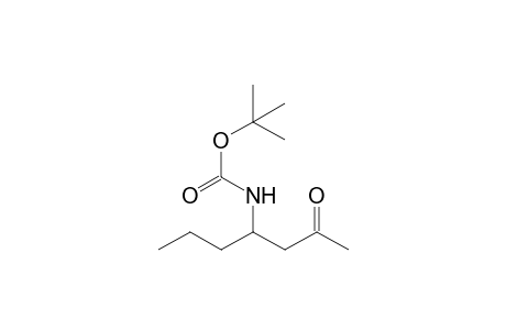 (3-Oxo-1-propyl-butyl)-carbamic acid tert-butyl ester