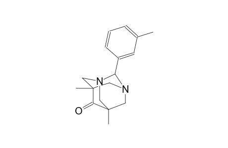 5,7-dimethyl-2-(3-methylphenyl)-1,3-diazatricyclo[3.3.1.1~3,7~]decan-6-one