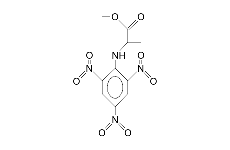N-(2,4,6-Trinitro-phenyl)-A-alanine methyl ester