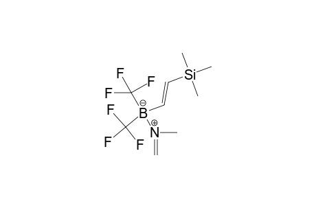 Ethene(E), 1-trimethylsilyl-2-[bis(trifluoromethyl)borane]@methylmethyleneimine
