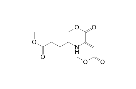 Dimethyl ester of 2-[(4-methoxy-4-oxobutyl)amino]-2-butenedioic acid
