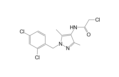 2-chloro-N-[1-(2,4-dichlorobenzyl)-3,5-dimethyl-1H-pyrazol-4-yl]acetamide