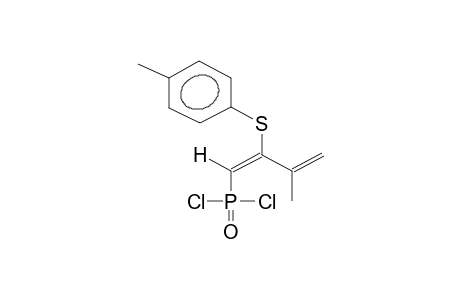 2-(PARA-TOLYLTHIO)-3-METHYLBUTA-1,3-DIEN-1-YLDICHLOROPHOSPHONATE