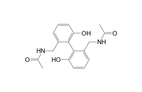 N-[2-[2-(acetamidomethyl)-6-hydroxy-phenyl]-3-hydroxy-benzyl]acetamide