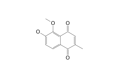 6-Hydroxy-5-methoxy-2-methyl-1,4-naphthoquinone