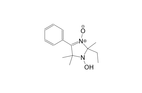 1H-imidazole, 2-ethyl-2,5-dihydro-1-hydroxy-2,5,5-trimethyl-4-phenyl-, 3-oxide