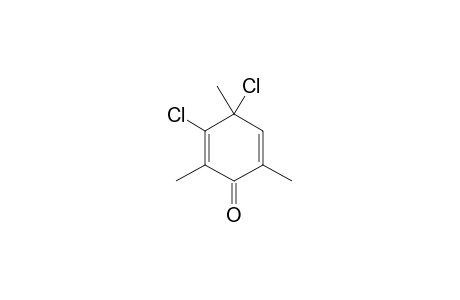3,4-DICHLORO-2,4,6-TRIMETHYLCYCLOHEXA-2,5-DIENONE