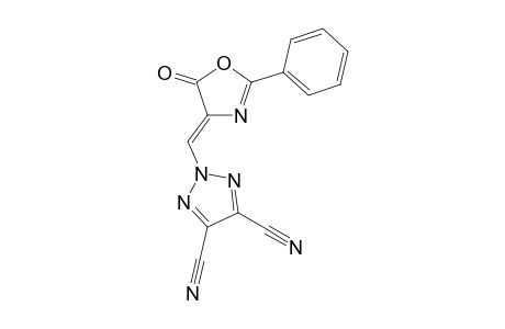 4,5-Dicyano-2-[(5'-oxo-2'-phenyl-5H-oxazol-4'-yl)methylene]-1,2,3-triazole