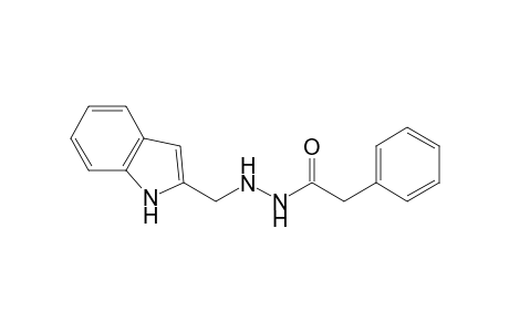 phenylacetic acid, 2-[(indole-3-yl)methyl]hydrazide