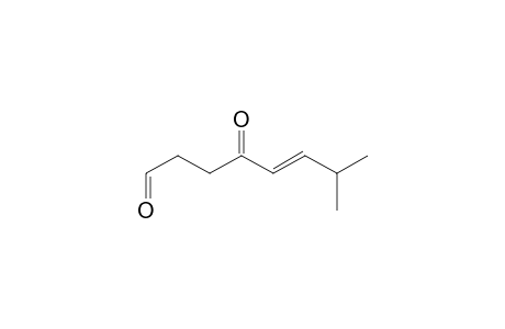 (E)-7-Methyl-4-oxo-5-octenal