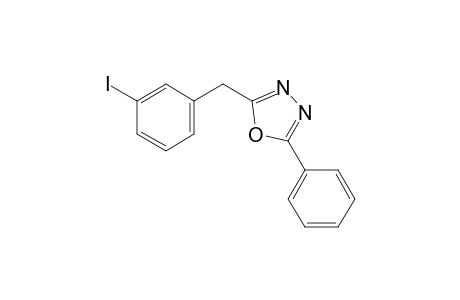 2-(3-Iodobenzyl)-5-phenyl-1,3,4-oxadiazole