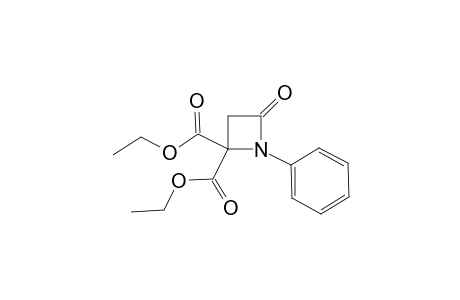 Diethyl 4-oxo-1-phenylazetidine-2,2-dicarboxylate
