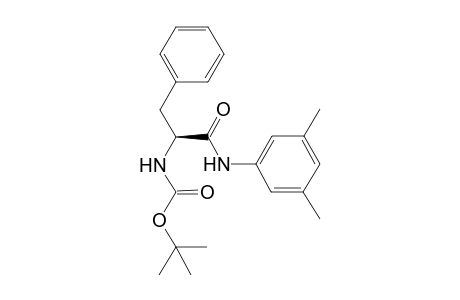 N-[(1S)-1-benzyl-2-(3,5-dimethylanilino)-2-keto-ethyl]carbamic acid tert-butyl ester