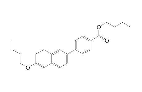 Benzoic acid, 4-(6-butoxy-7,8-dihydro-2-naphthalenyl)-, butyl ester