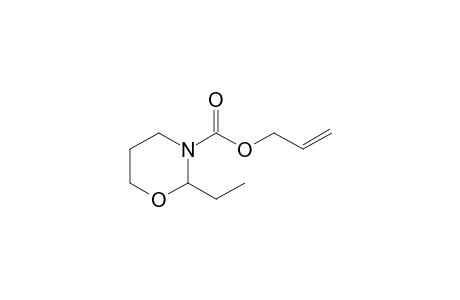 3-Allyloxycarbonyl-2-ethyl-1,3-oxazinane
