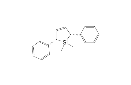 cis-1,1-Dimethyl-2,5-diphenylsilacyclopent-3-ene
