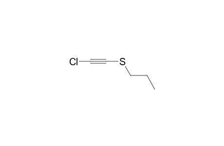 1-chloro-2-(propylthio)acetylene
