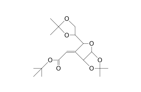 3-C-([E]-Methoxycarbonyl-methylidene)-3-deoxy-1,2:5,6-di-O-isopropylidene.alpha. D-allofuranose