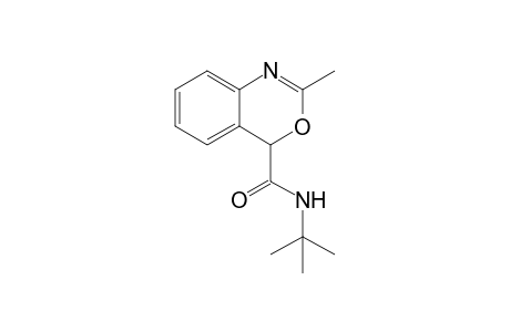 N-(tert-Butyl)-2-methyl-4H-3,1-benzoxazine-4-carboxamide