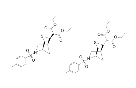 DIETHYL-2-[(1S,2S/R,5S)-6-TOSYL-3-THIA-6-AZABICYCLO-[3.2.1]-OCT-2-YL]-MALONATE;MAJOR-ISOMER