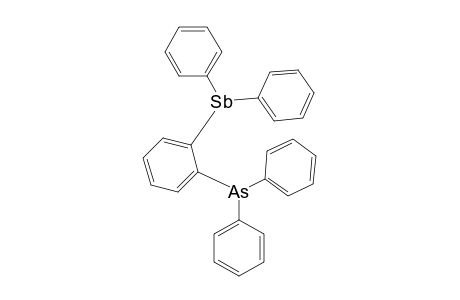 [o-(Diphenylarsino)phenyl]diphenylstibine