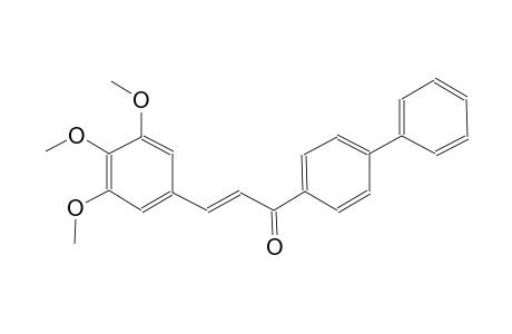 2-propen-1-one, 1-[1,1'-biphenyl]-4-yl-3-(3,4,5-trimethoxyphenyl)-, (2E)-