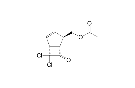 4-ACETOXYMETHYL-7,7-DICHLOROBICYCLO[3.2.0]HEPT-2-EN-6-ONE
