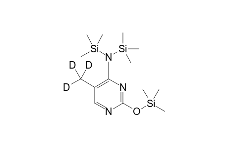 5-(trideuteriomethyl)-N,N-bis(trimethylsilyl)-2-trimethylsilyloxy-pyrimidin-4-amine